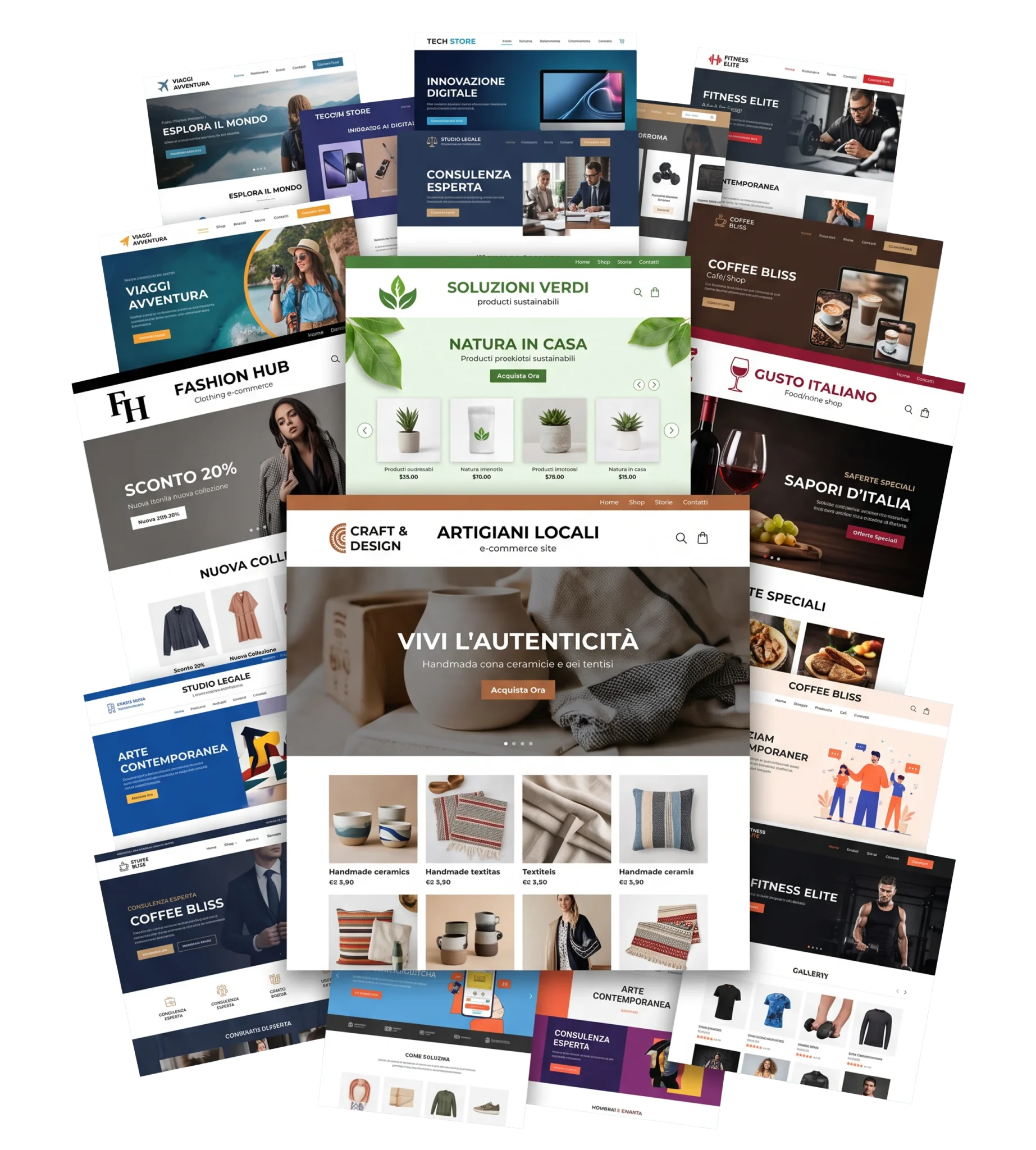 template web